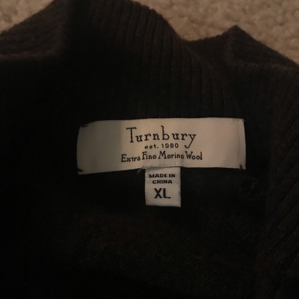 XL Chocolate Brown Turnbury Sweater